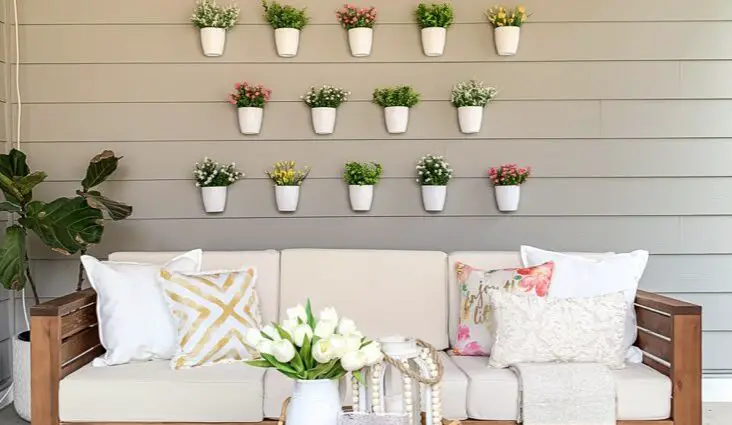 déco mur de terrasse 20 idées à copier arrière-cour patio