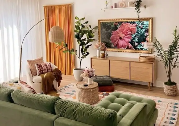 meuble en bois salon idées conseils déco astuces pour décorer