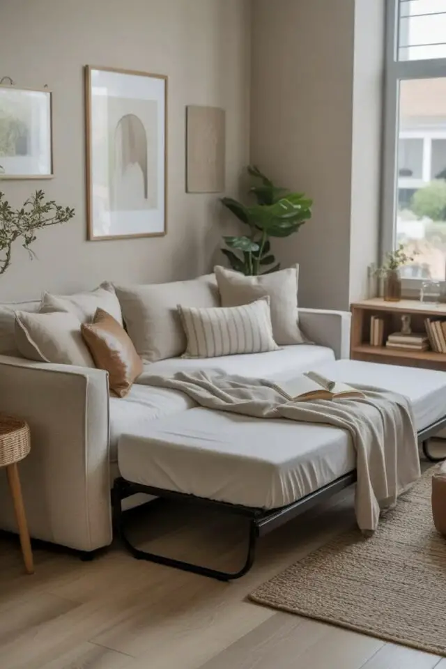 canapé clic clac pour petite chambre d'amis conseils pour bien le choisir 