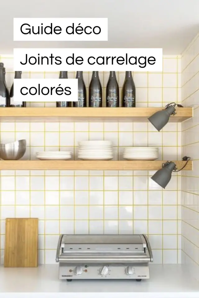 guide déco bricolage joints de carrelage coloré 