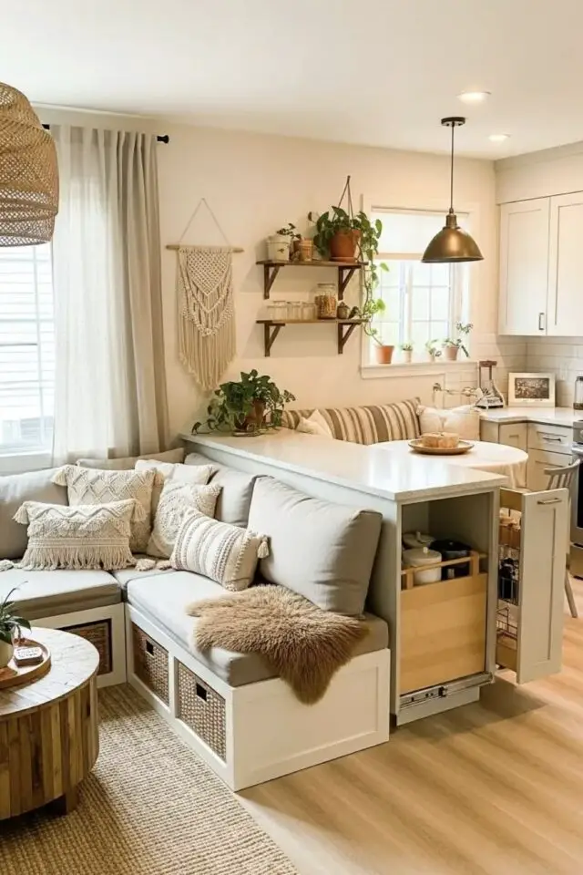 Fome staging facile et pas cher harmoniser les textiles décoratifs dans les pièces à vivre cuisine ouverte salon Fome staging facile et pas cher harmoniser les textiles décoratifs dans les pièces à vivre cuisine ouverte salon
