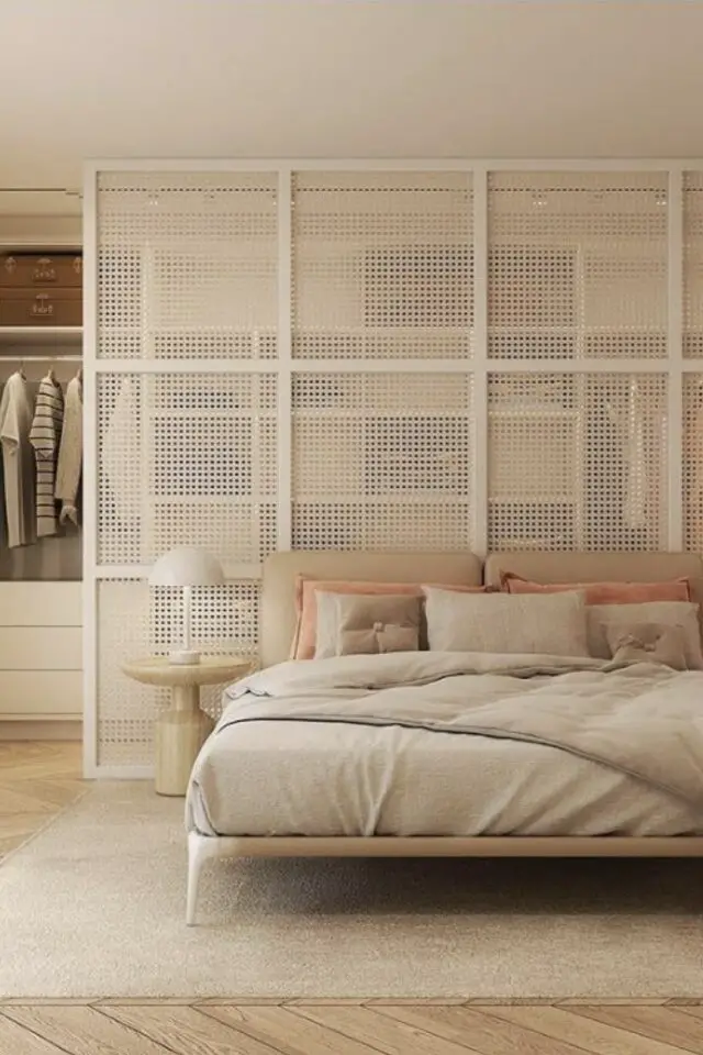 séparer chambre du dressing avec un claustra moderne et élégant séparer chambre du dressing avec un claustra moderne et élégant