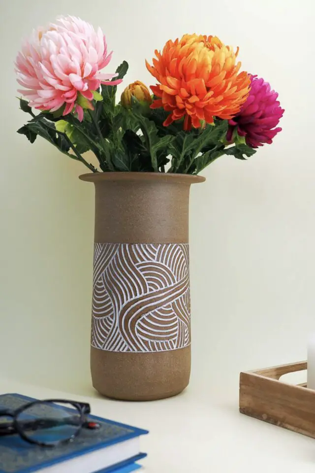 vase en céramique artisanal simple et haut made in France fait main vase en céramique artisanal simple et haut made in France fait main