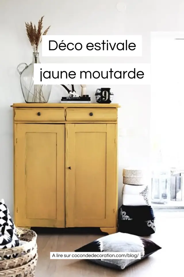 couleur d'été pour décorer son intérieur jaune moutarde couleur d'été pour décorer son intérieur jaune moutarde