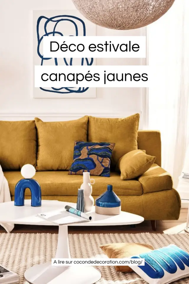 inspiration été couleur canapé jaune inspiration été couleur canapé jaune