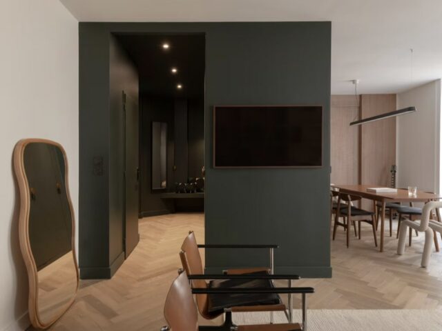 rénovation appartement moderne et chaleureux salon salle à manger cuisine ouverts en L rénovation appartement moderne et chaleureux salon salle à manger cuisine ouverts en L