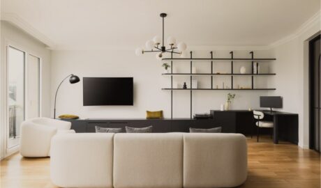 bureau à domicile haut de gamme réalisé par un architecte d'intérieur aménagement inspirant à copier