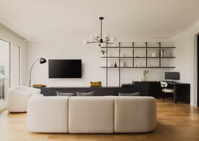 bureau à domicile haut de gamme réalisé par un architecte d'intérieur aménagement inspirant à copier