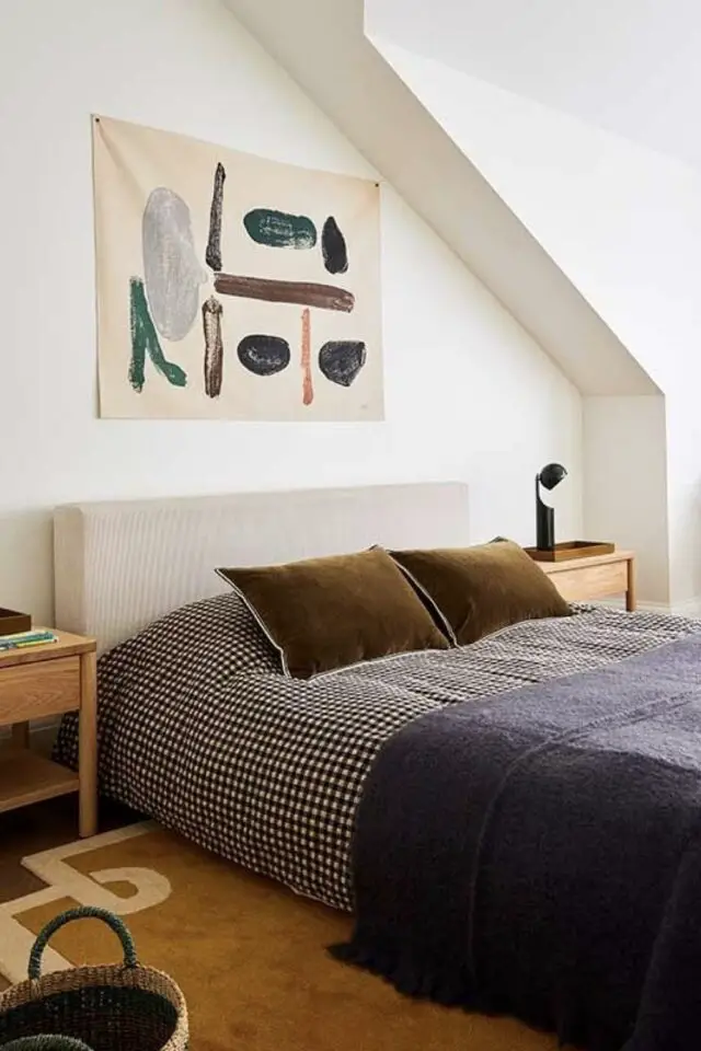 décoration chambre moderne épuré et élégante mur blanc linge de lit chaleureux tapis coloré astuce nettoyage et entretien décoration chambre moderne épuré et élégante mur blanc linge de lit chaleureux tapis coloré astuce nettoyage et entretien