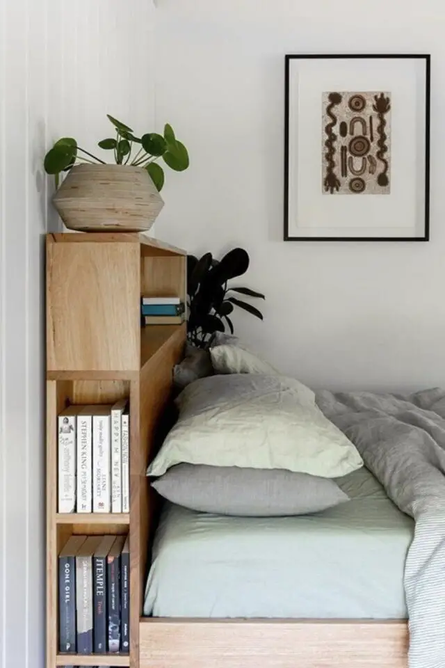 projet diy chambre adulte caisson rangement tête de lit en bois à fabriquer soi-même 