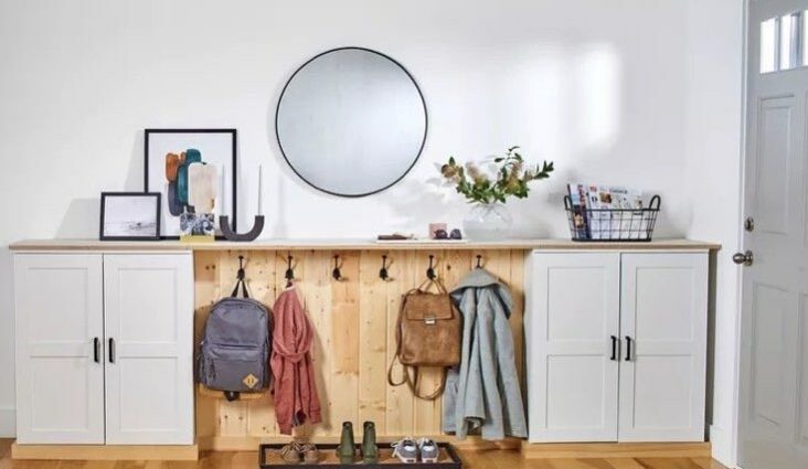 organiser entrée familiale astuce rangement mobilier et décoration