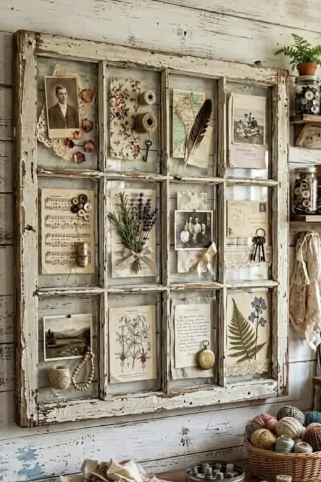 inspiration boite à souvenir déco murale rustique shabby chic ancienne photo carte postale partitions de musiques et fleurs séchées inspiration boite à souvenir déco murale rustique shabby chic ancienne photo carte postale partitions de musiques et fleurs séchées