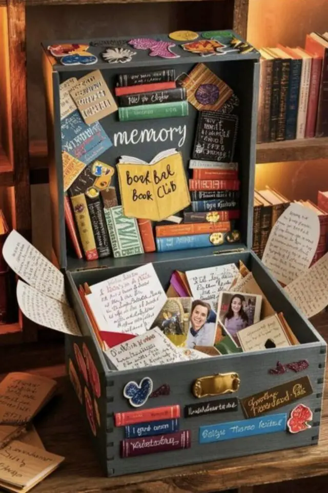 memory box créative idée pour créer une boite à souvenirs lecture photo petits message loisirs créatifs adulte memory box créative idée pour créer une boite à souvenirs lecture photo petits message loisirs créatifs adulte