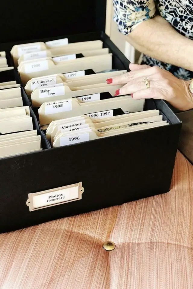 grande boite de rangement avec intercalaires pour conserver ses souvenirs grande boite de rangement avec intercalaires pour conserver ses souvenirs