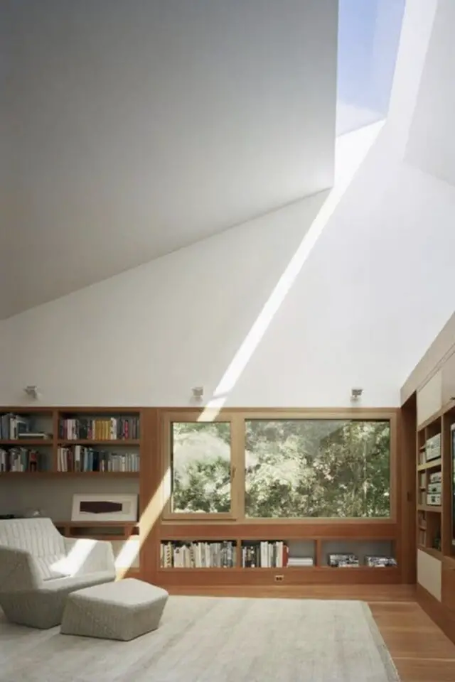 architecture maison exemple fenêtre à claire-voie plafond en pente grande hauteur architecture maison exemple fenêtre à claire-voie plafond en pente grande hauteur