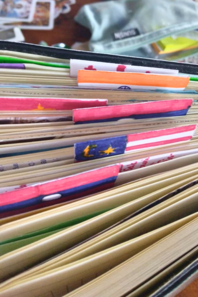 finition carnet de voyage n°1 petite étiquettes personnalisées pour marquer les différents pays finition carnet de voyage n°1 petite étiquettes personnalisées pour marquer les différents pays
