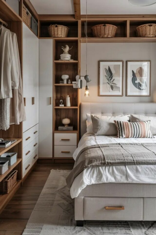 espace de rangement chambre adulte fonctionnelle dressing pont de lit tiroir sous le lit espace de rangement chambre adulte fonctionnelle dressing pont de lit tiroir sous le lit