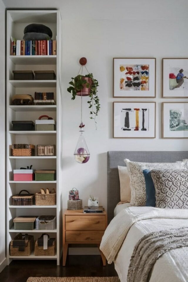 colonne de rangement avec étagère du sol au plafond angle de la chambre inspiration moderne colonne de rangement avec étagère du sol au plafond angle de la chambre inspiration moderne